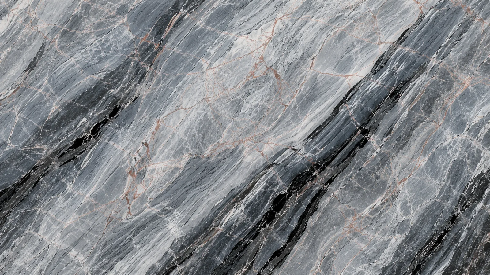 Ink Wash Jiangnan Grey Marble Tiles For Dining Tops thumbnail 2