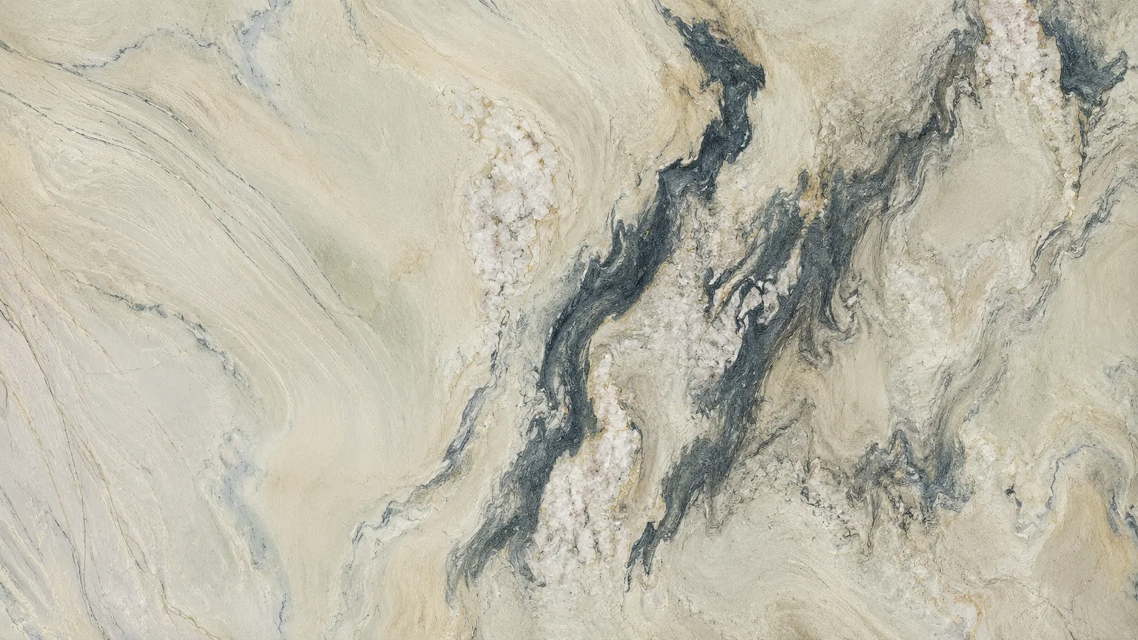 Grey Color Shanshui Qiuming Marble  Tiles  For Countertops and Wall thumbnail 2