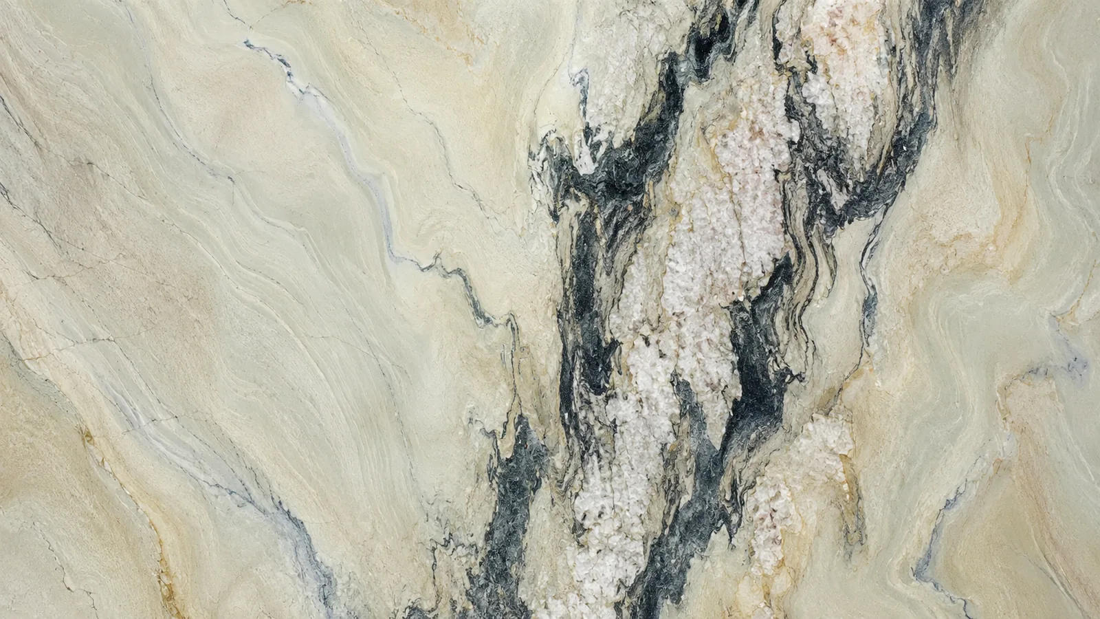 Grey Color Shanshui Qiuming Marble  Tiles  For Countertops and Wall thumbnail 3