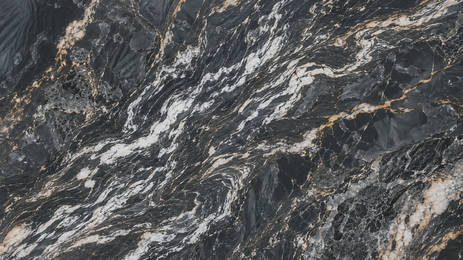 Suriname Black Color Marble Tiles thumbnail 2