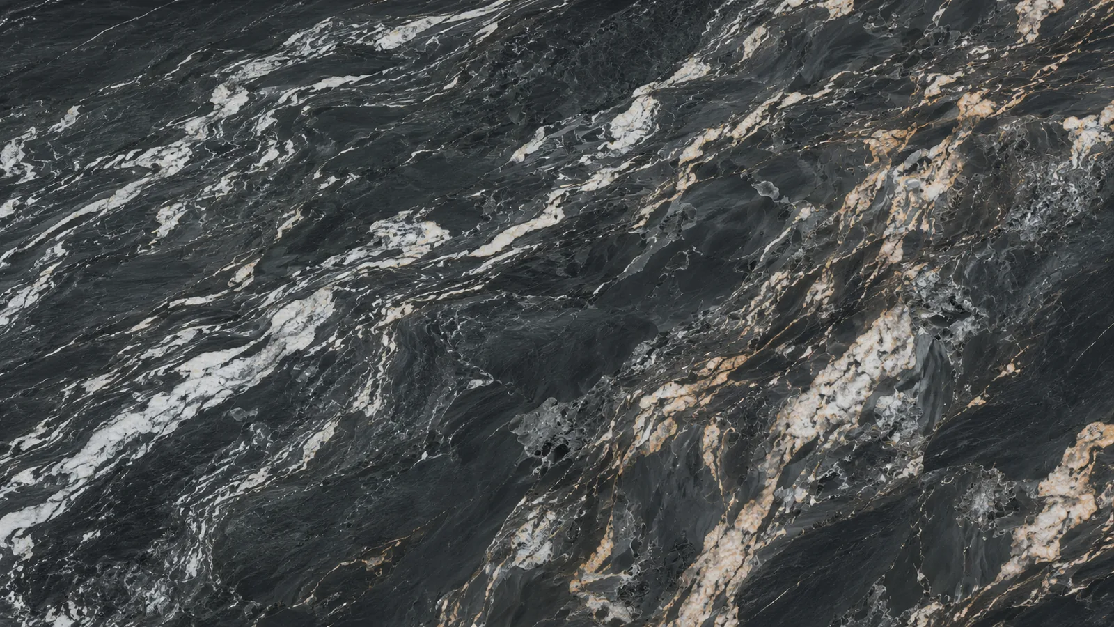 Suriname Black Color Marble Tiles thumbnail 4