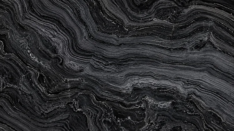 Black Wooden  Natural Black Marble tiles For Flooring and Vanity Top thumbnail 2