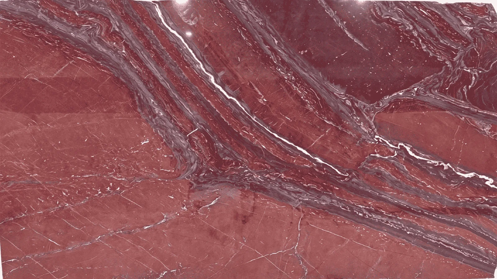 Red Rosso Laguna Marble Tiles for Floor Wall Countertop thumbnail 1