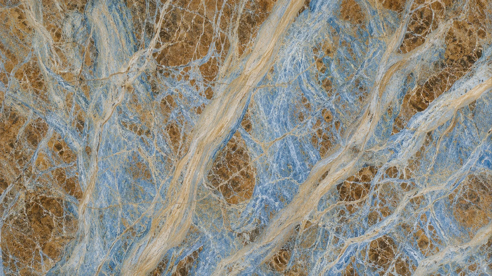 Blue Jeans Marble Natural Blue Marble tiles For Flooring and Vanity Top thumbnail 3