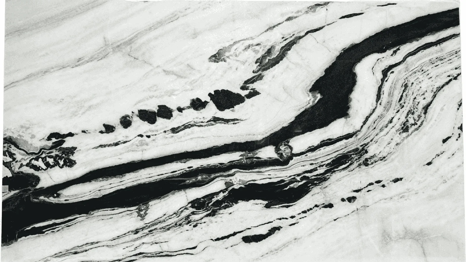 White Panda White Marble Big Tiles for Floor Wall Countertop thumbnail 5
