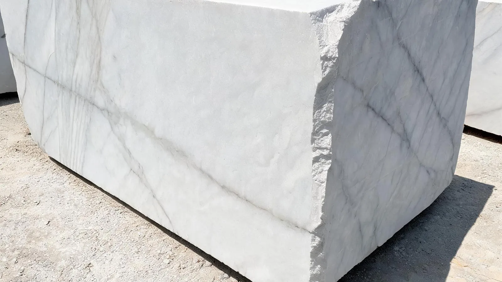 Hanphar Crystal White Marble Blocks for Quarry Projects thumbnail 2