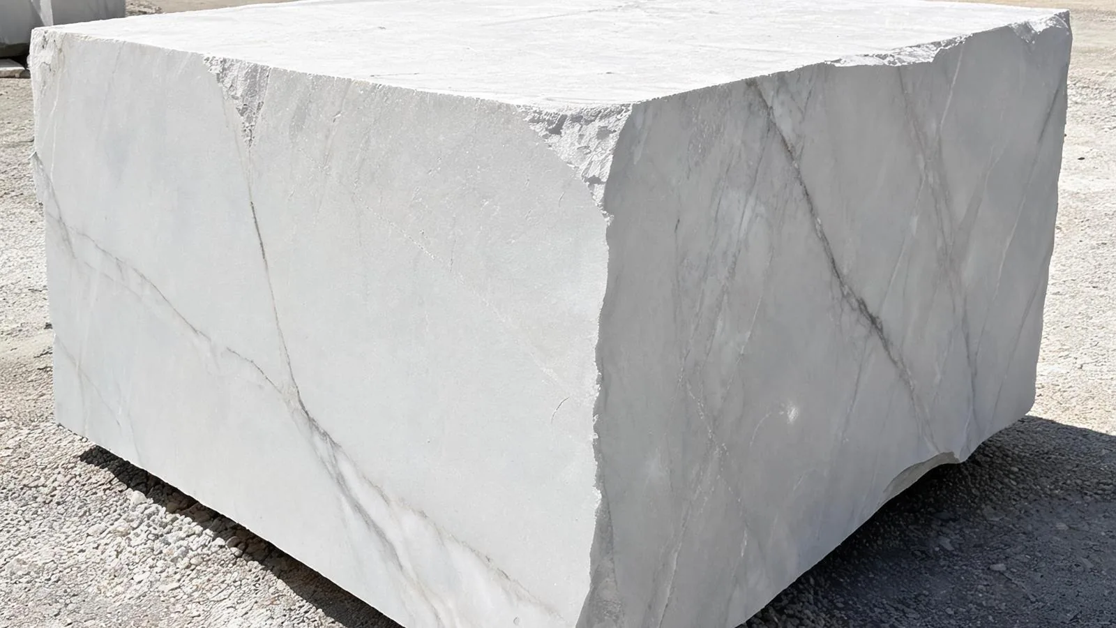 Thassos Pure White Marble Blocks for Quarry Projects thumbnail 3