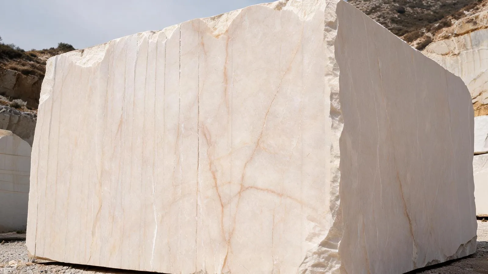 Crema Marfil Marble Blocks, Beige Marble for Quarry Projects thumbnail 4
