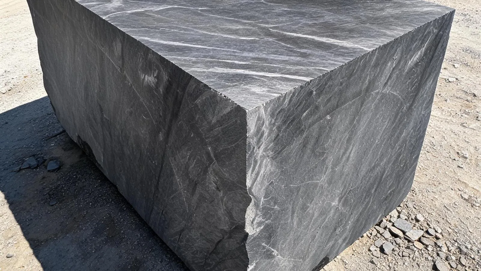 Sky Black Marble Blocks Muğla for Quarry Projects thumbnail 3