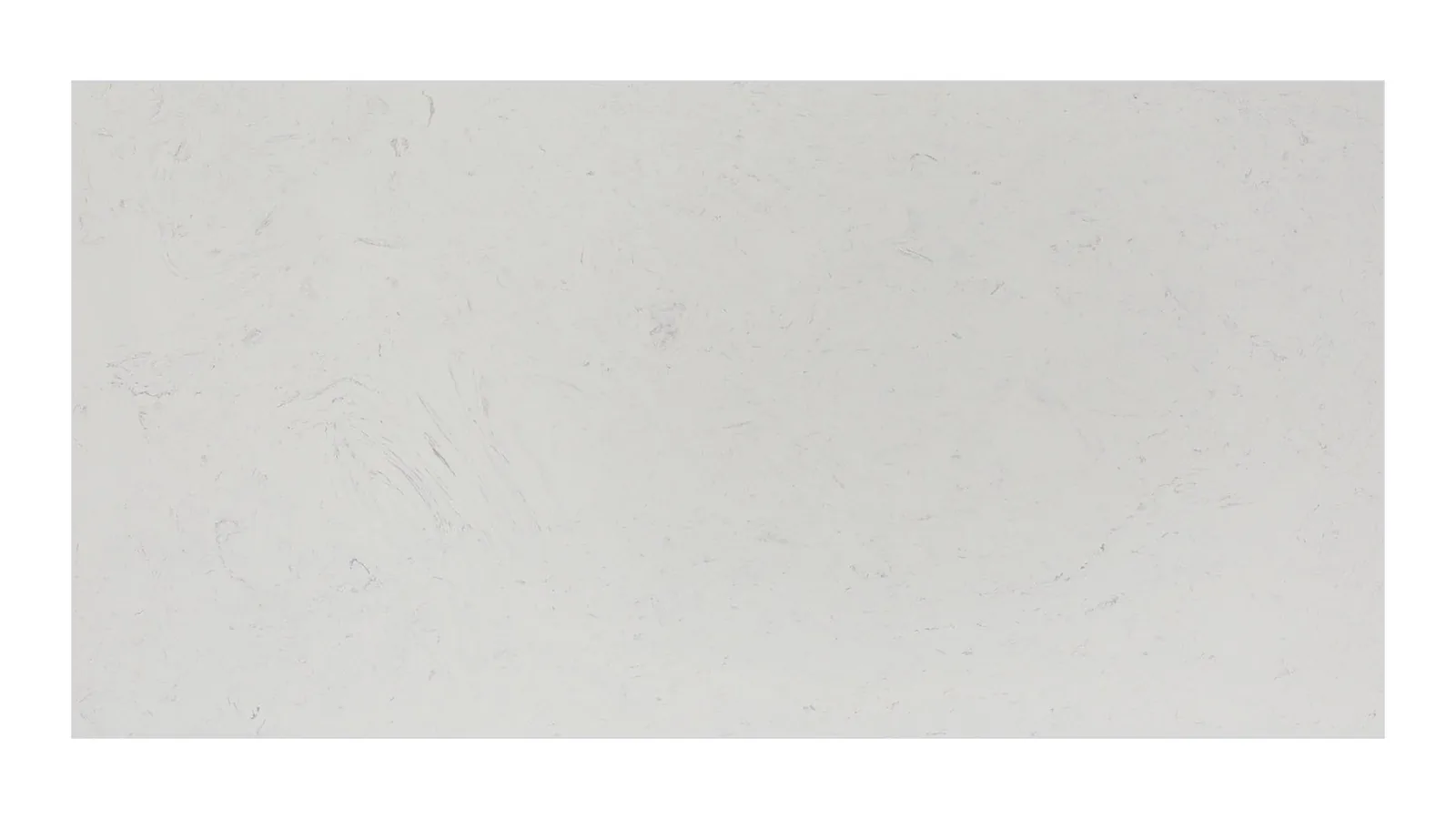 Arctic White Subtle Linear Vein Recycled Marble Sintered Stone Slabs for Retail Display Walls thumbnail 2