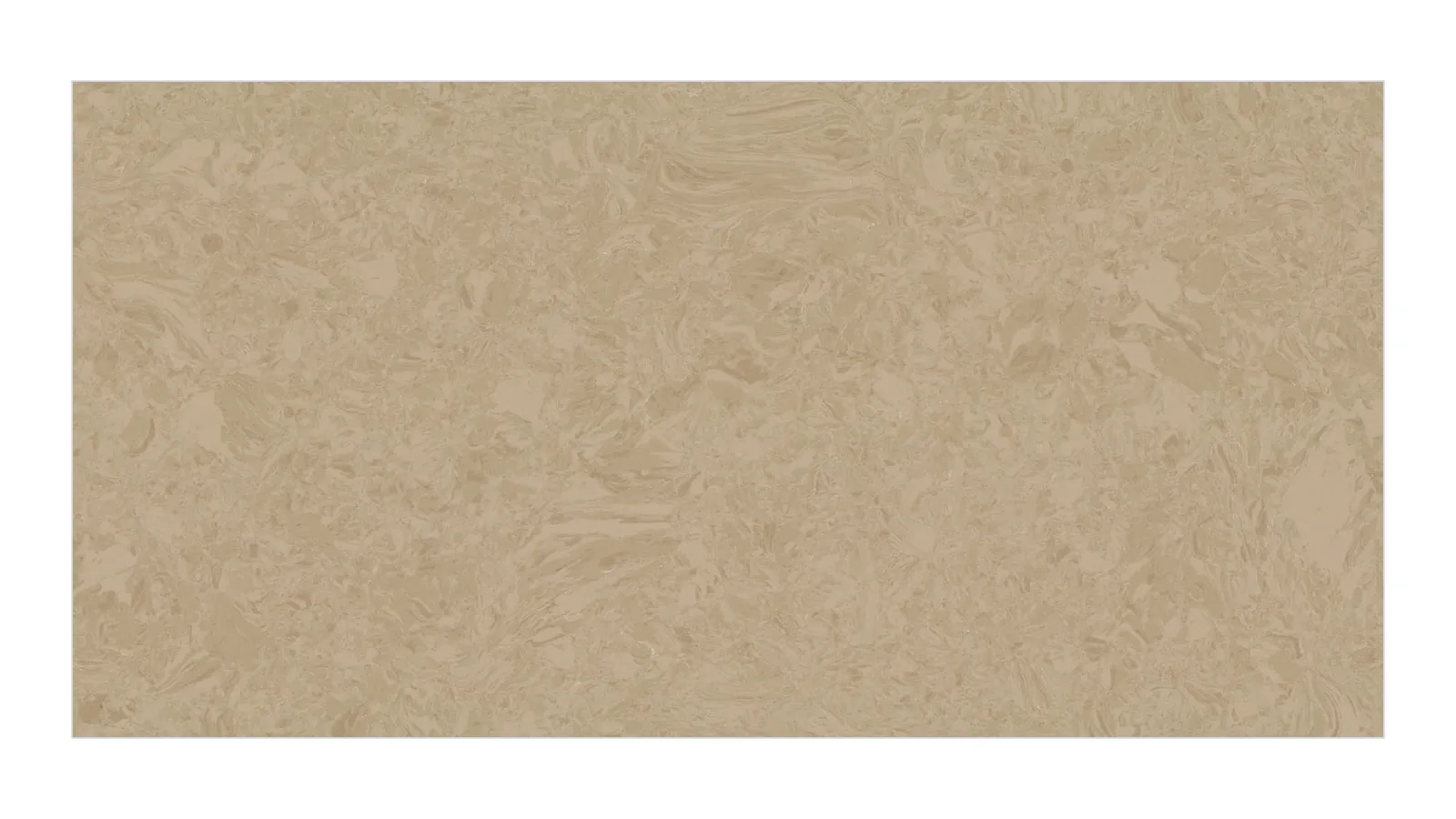 Caramel Beige Layered Swirl Vein Recycled Marble Sintered Stone Slabs for Resort Lobby Walls thumbnail 2