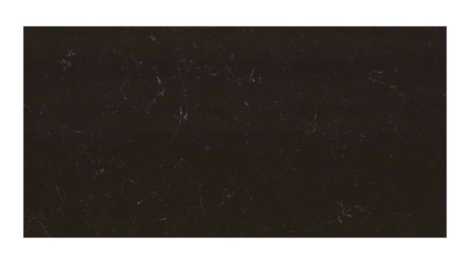 Dark Espresso White Branch Vein Recycled Marble Sintered Stone Slabs for Luxury Bar Counters thumbnail 2