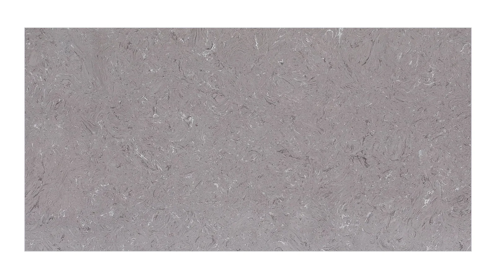 Lavender Gray Feathered Grain Pattern Recycled Marble Sintered Stone Slabs for Boutique Floors thumbnail 2