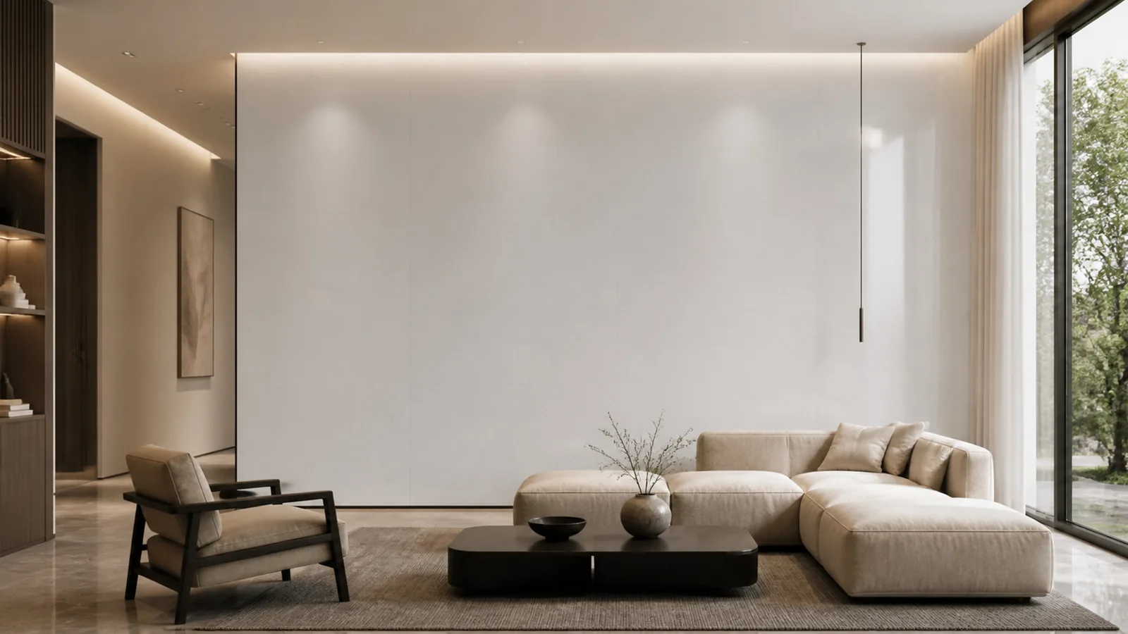 Pure White Subtle Frost Vein Recycled Marble Sintered Stone Slabs for Clean Interior Walls thumbnail 4