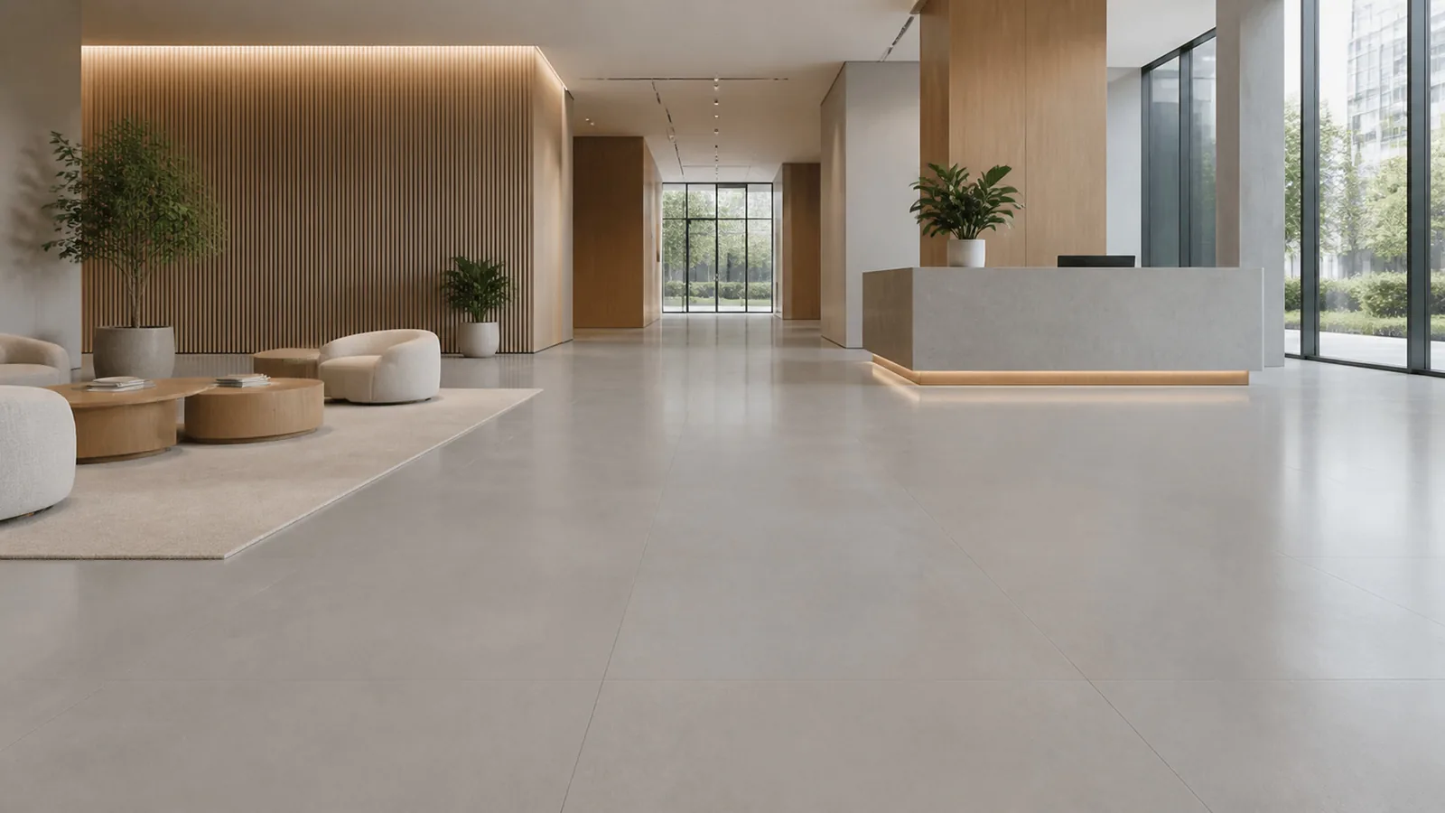 Urban Gray Fine Mineral Pattern Recycled Marble Sintered Stone Slabs for Office Lobby Floors thumbnail 3
