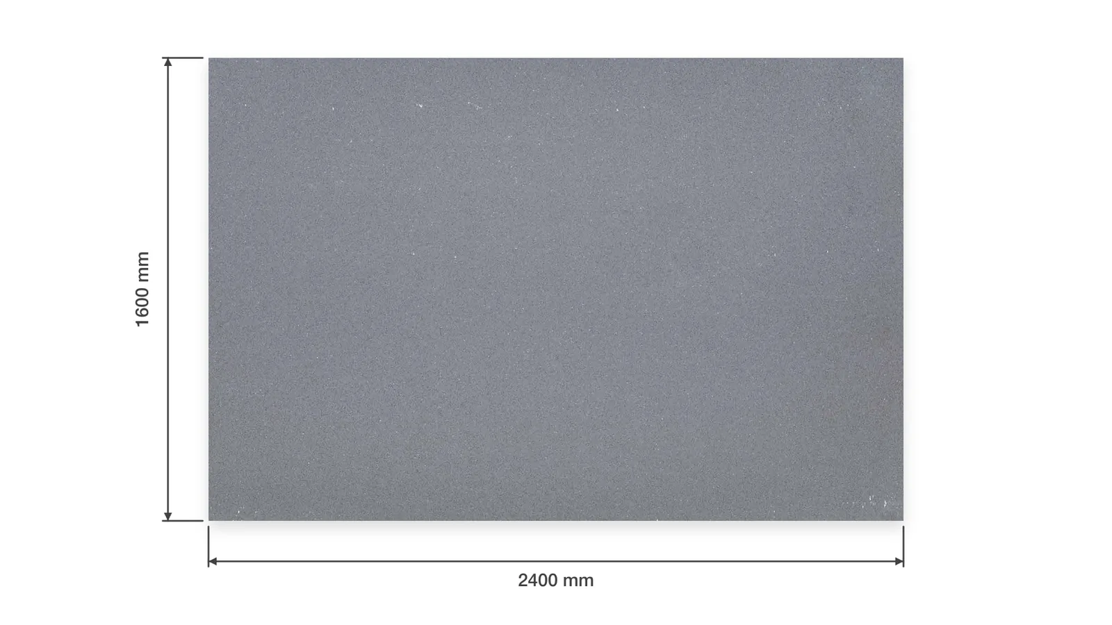 Slate Gray Subtle Micro-Speckled Sintered Stone Slab for Exterior Walls thumbnail 2