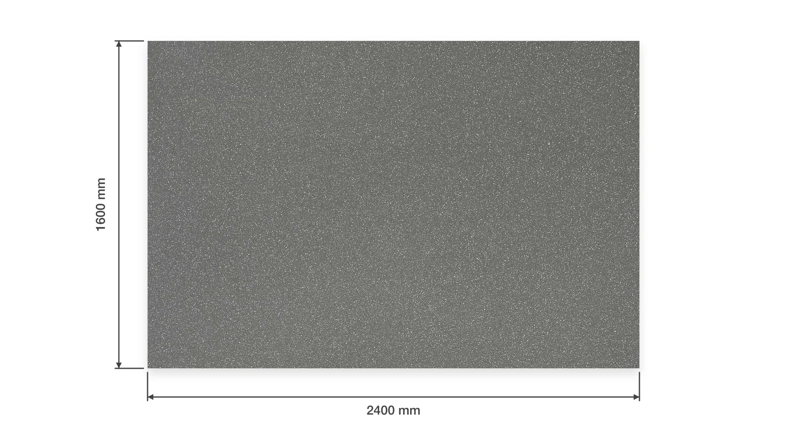 Charcoal Subtle Fine-Grain Sintered Stone Slab for Business Spaces thumbnail 2