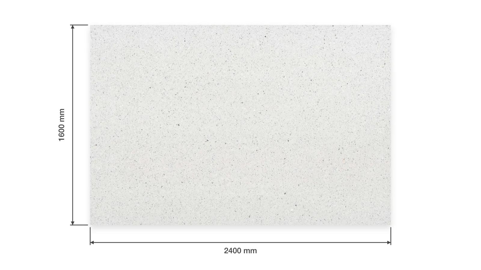 Pearl White Fine-Grain Sintered Stone Slab for Hospitals and Schools thumbnail 2
