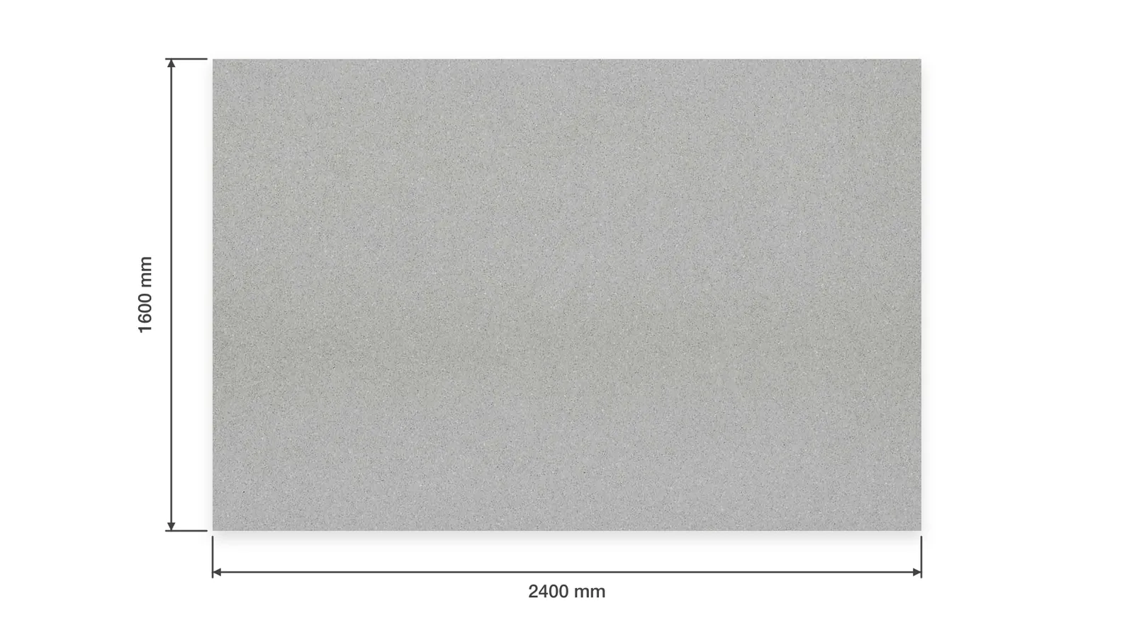 Silver Gray Minimal Fine-Grain Sintered Stone Slab for Irregular Surfaces thumbnail 2