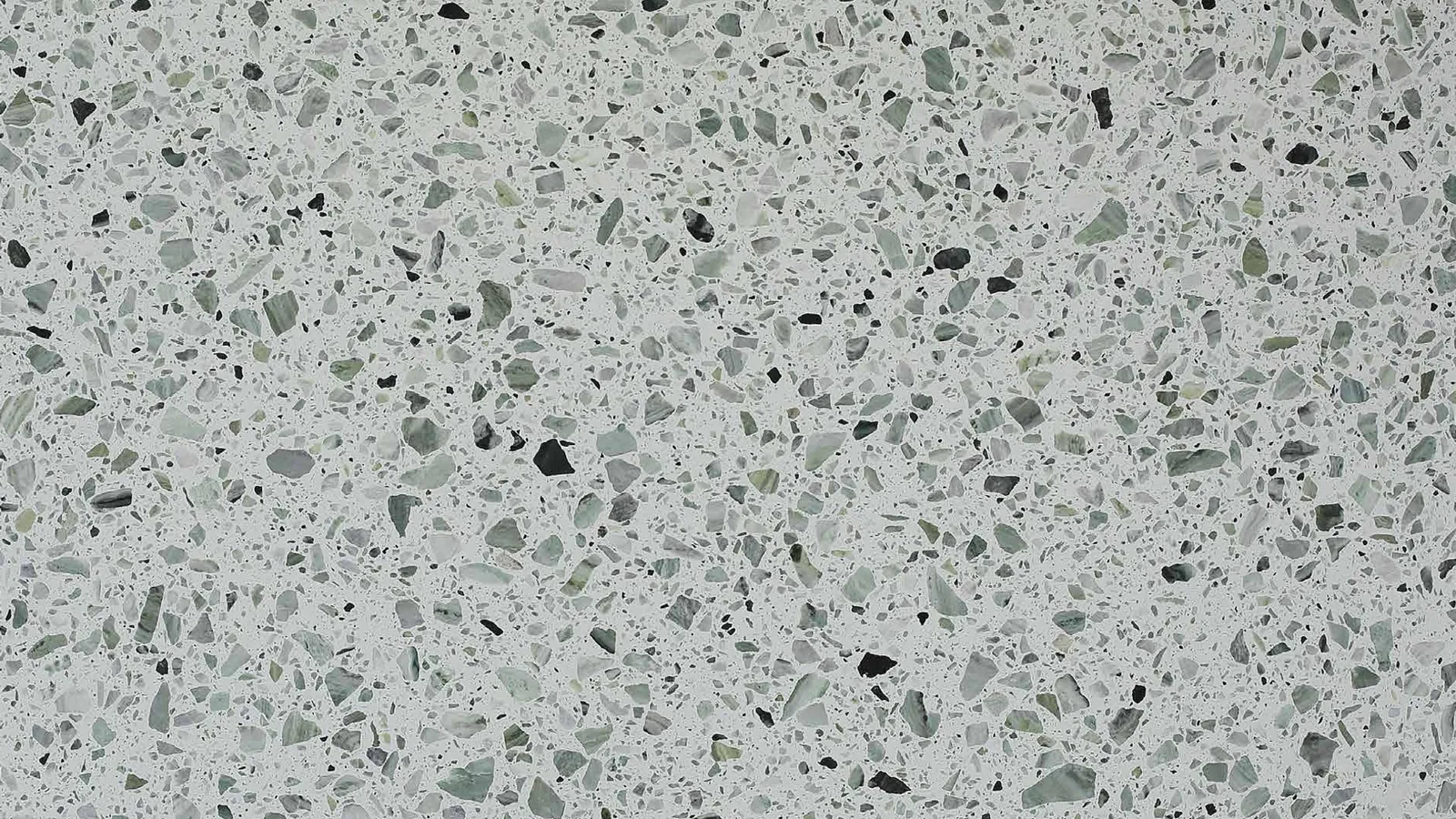 Pale Sage Large Mixed-Chip Sintered Stone Slab for Catering Spaces thumbnail 1