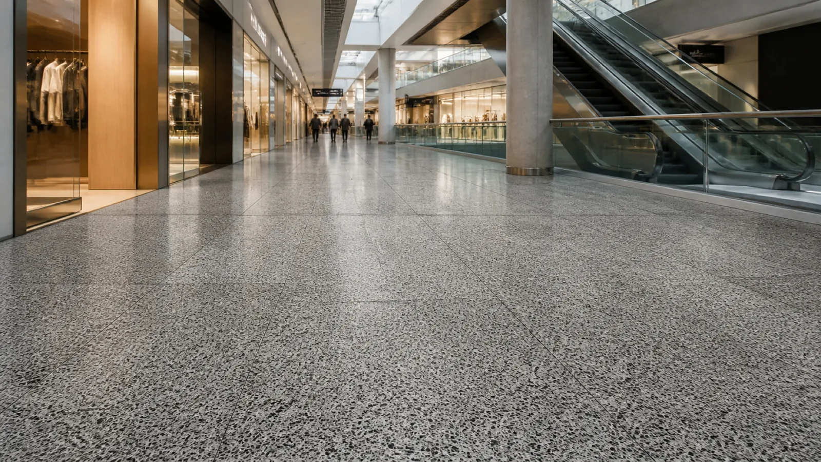 Granite Gray Dense Black-Speckled Sintered Stone Slab for Floors and Stairs thumbnail 5