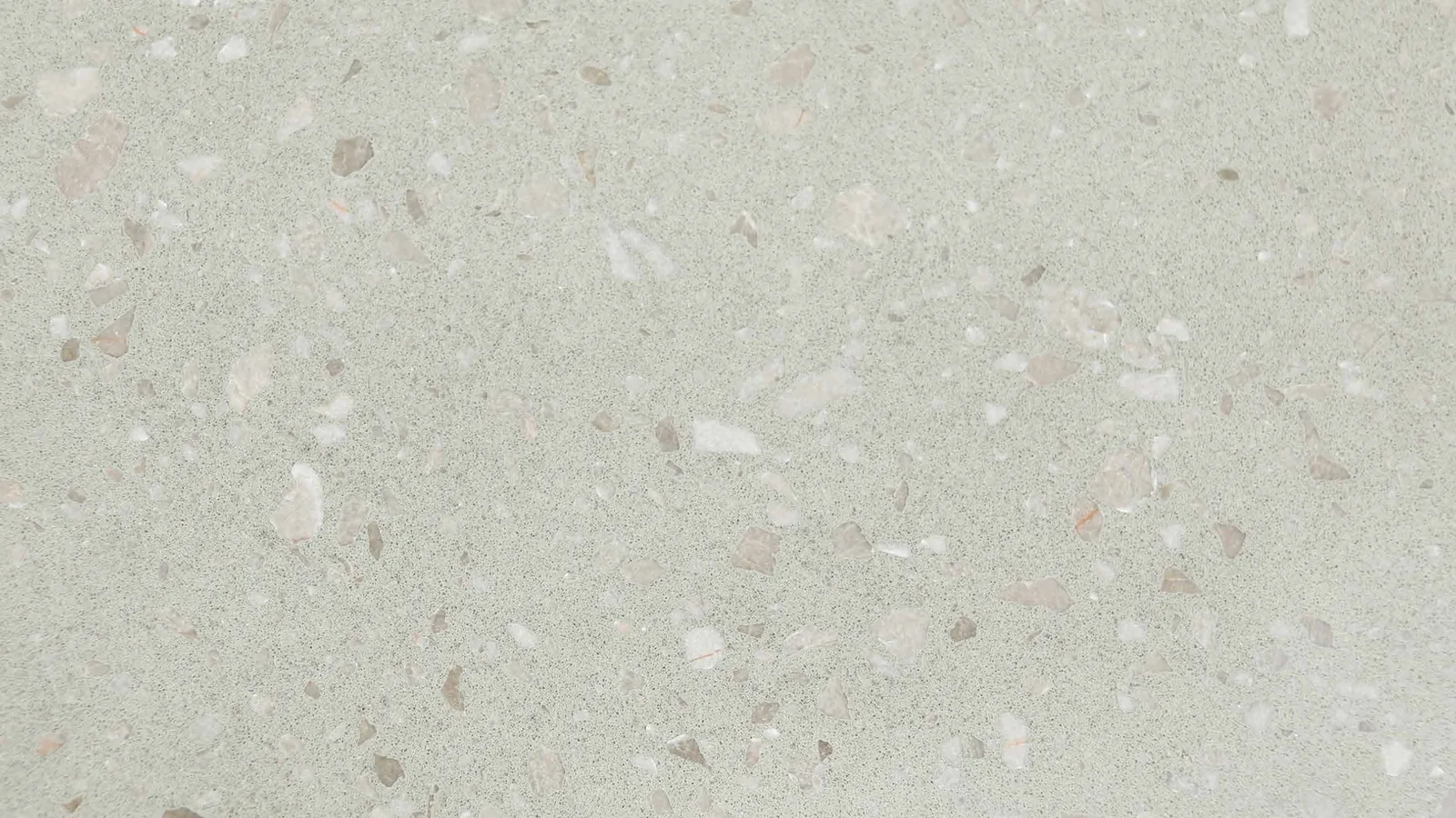 Pale Sage Sparse White-Chip Sintered Stone Slab for Hospitals and Schools thumbnail 1