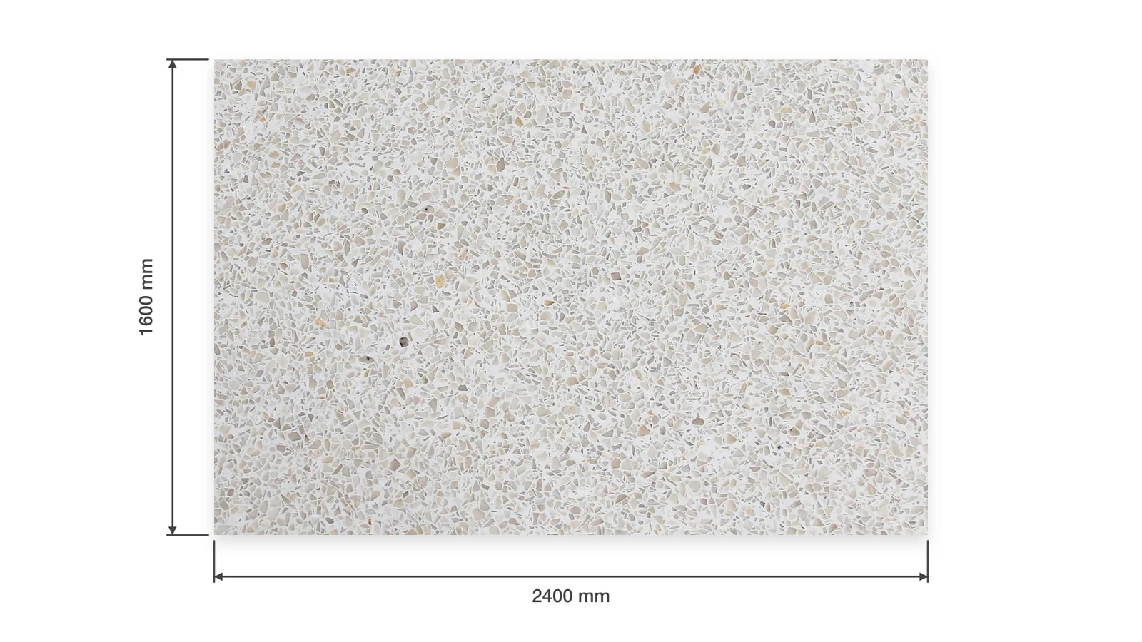 Ivory Dense Translucent-Chip Sintered Stone Slab for Furniture Countertops thumbnail 2