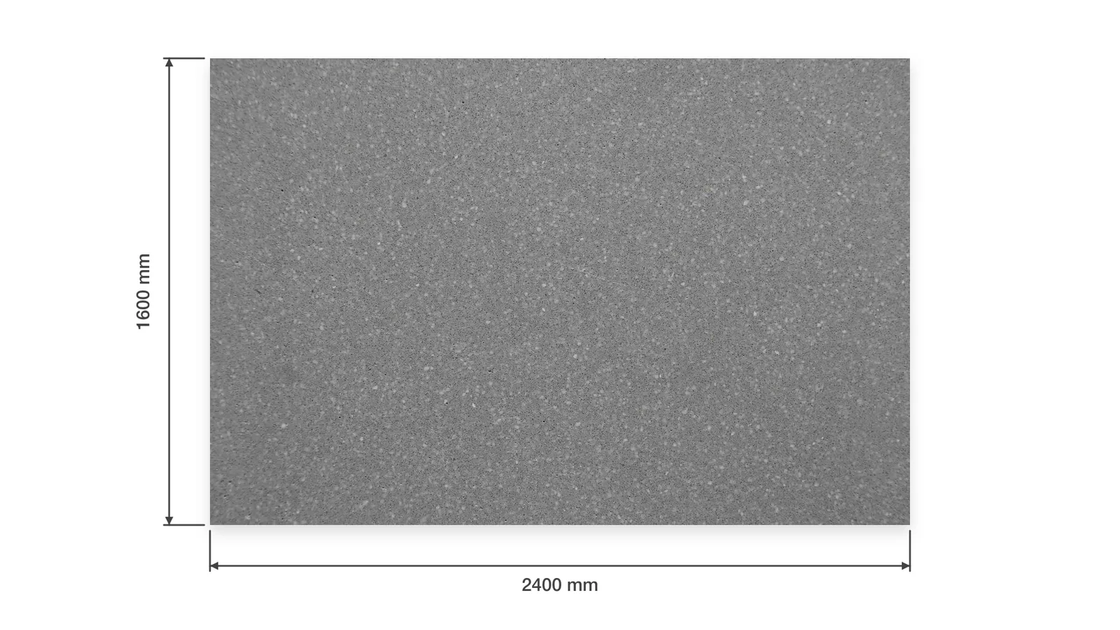Charcoal Gray Subtle Fine-Grain Sintered Stone Slab for Exterior Walls thumbnail 2