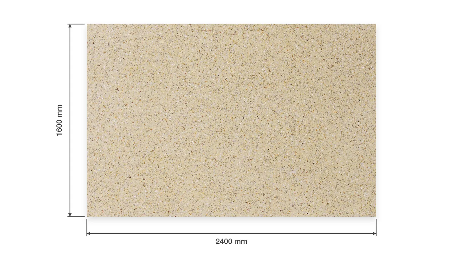 Golden Beige Dense Fine-Aggregate Sintered Stone Slab for Catering Spaces thumbnail 2