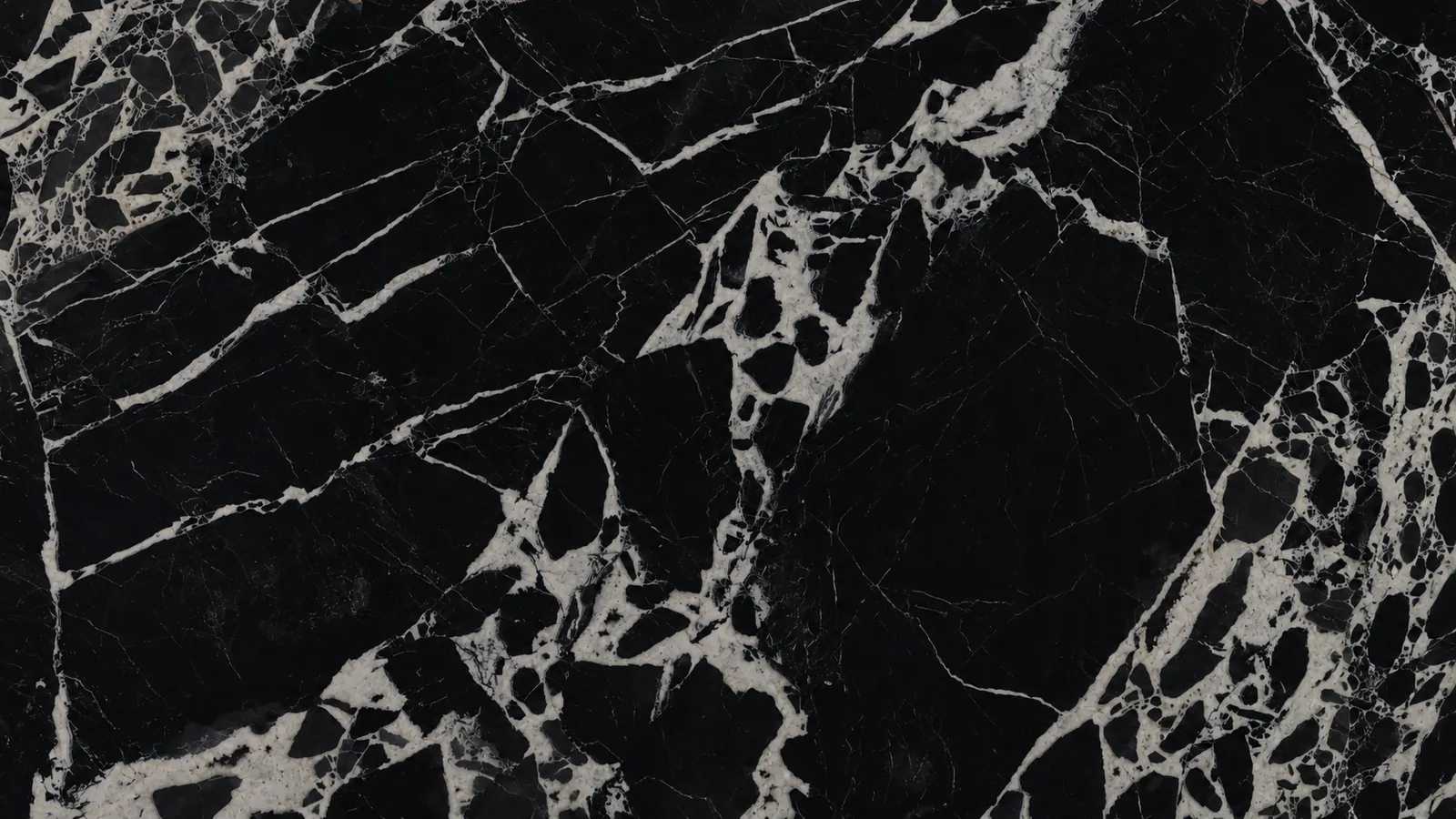 Noir Grand Antique Black Marble Tiles For Dining Tops