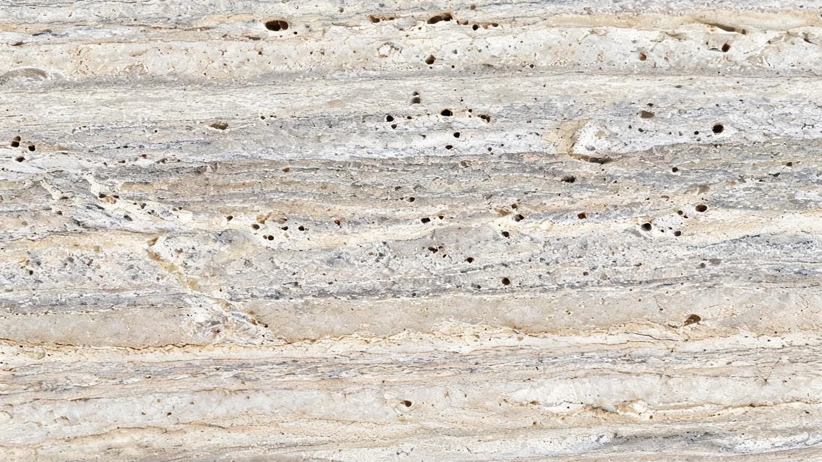 Persian Silver Travertine Tiles for Floor and Wall
