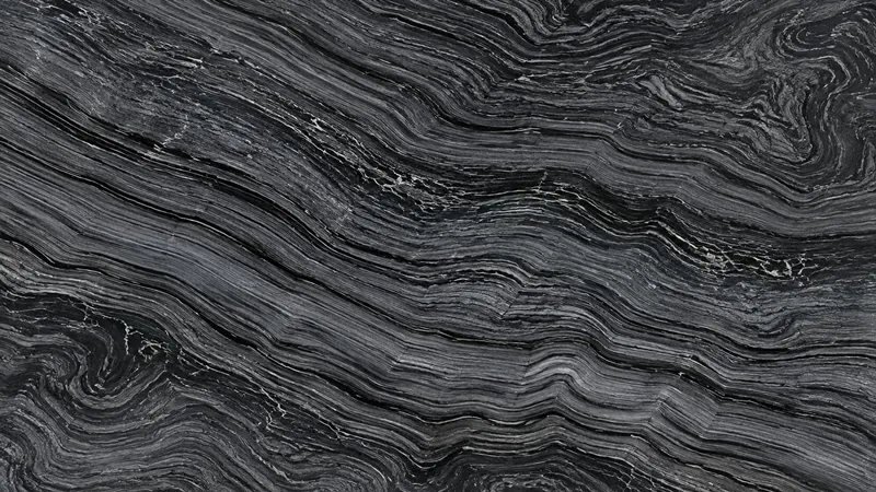 Black Wooden  Natural Black Marble tiles For Flooring and Vanity Top