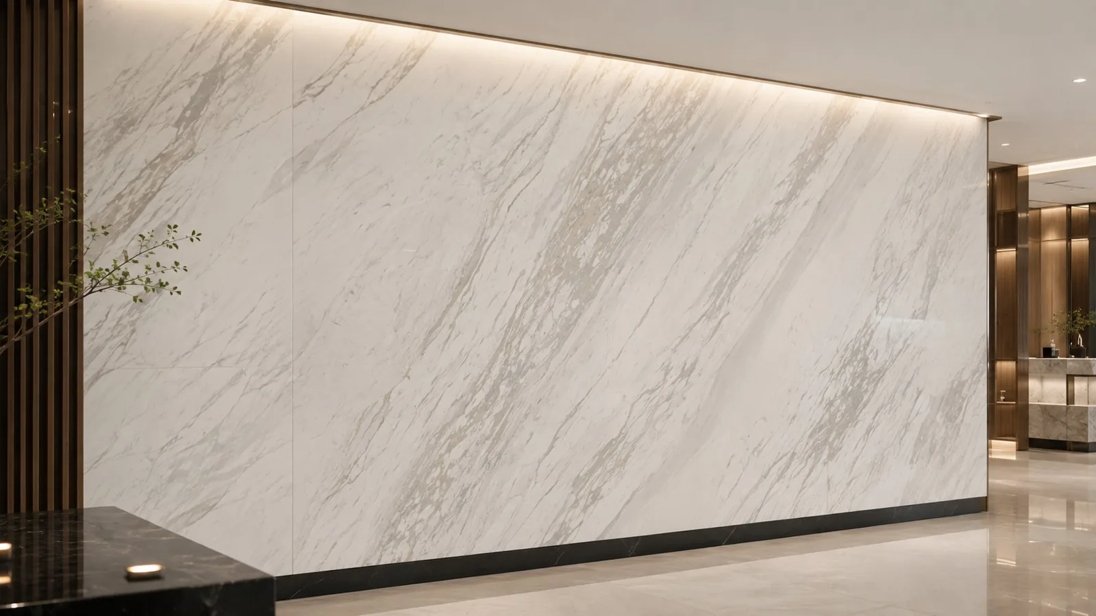 Ivory marble tiles for kitchen application