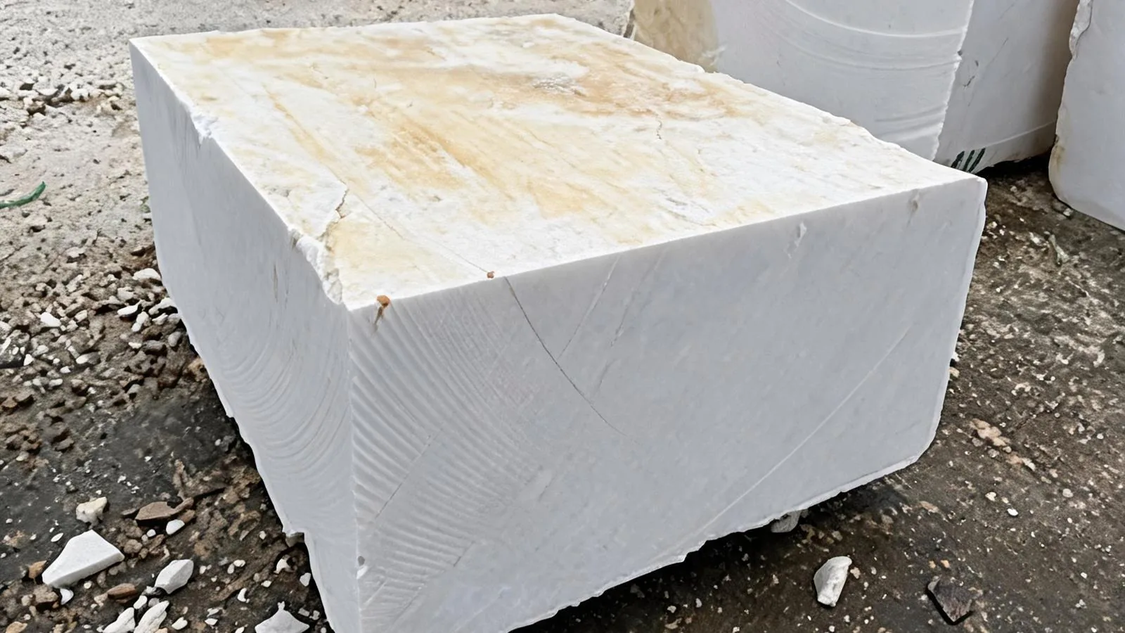 Pure White Marble Blocks for Quarry Projects