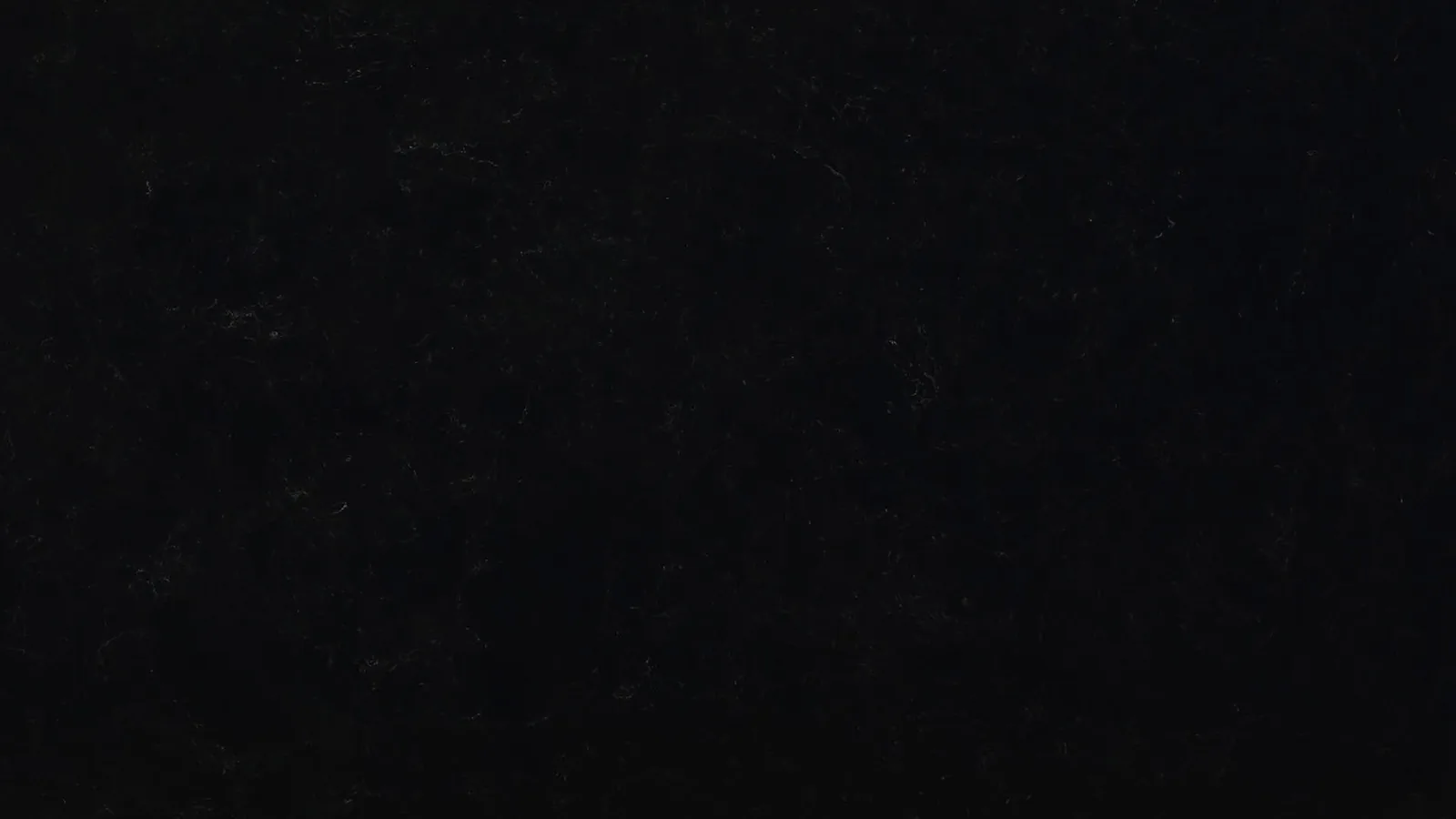 Jet Black Subtle Smoke Vein Recycled Marble Sintered Stone Slabs for Boutique Countertops
