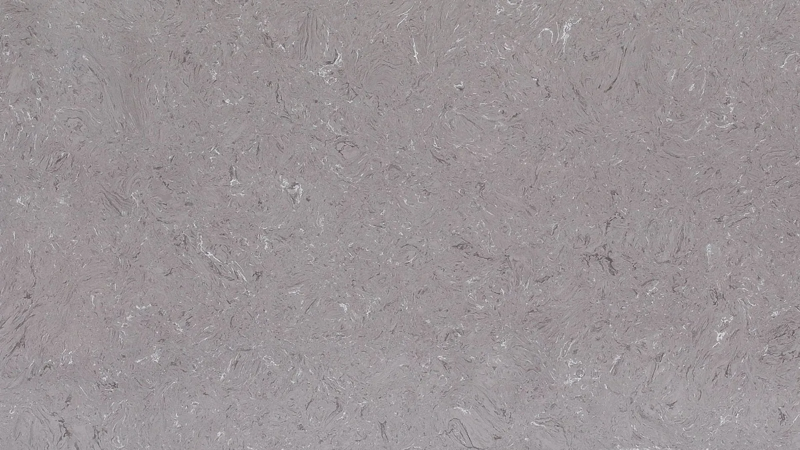 Lavender Gray Feathered Grain Pattern Recycled Marble Sintered Stone Slabs for Boutique Floors