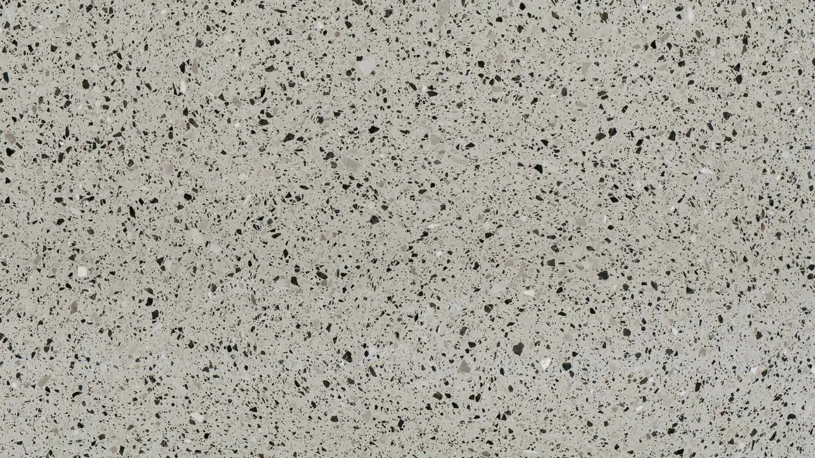 Light Gray Dark-Speckled Sintered Stone Slab for Business Spaces