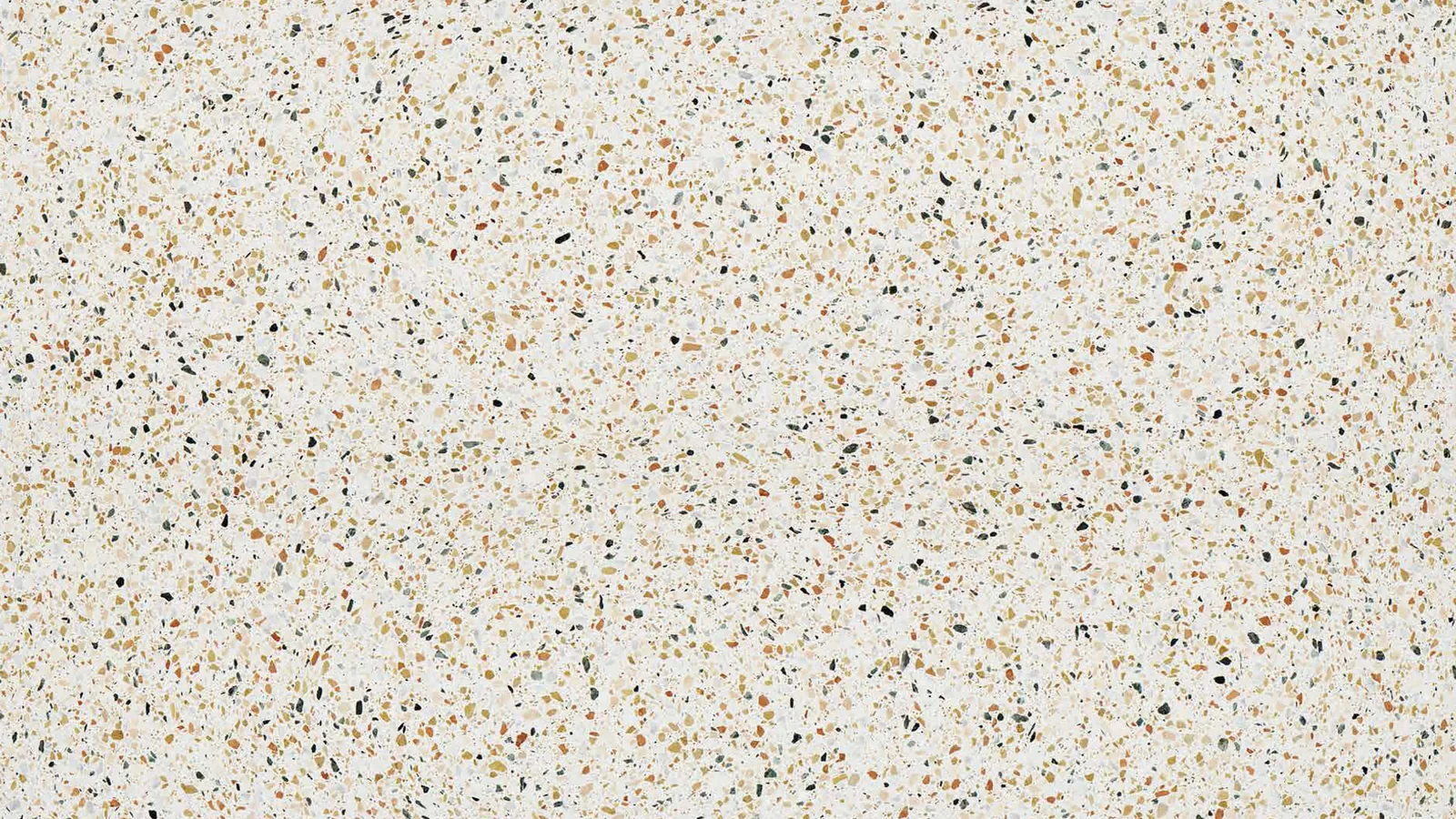 Cream Fine Multicolor-Chip Sintered Stone Slab for Catering Spaces