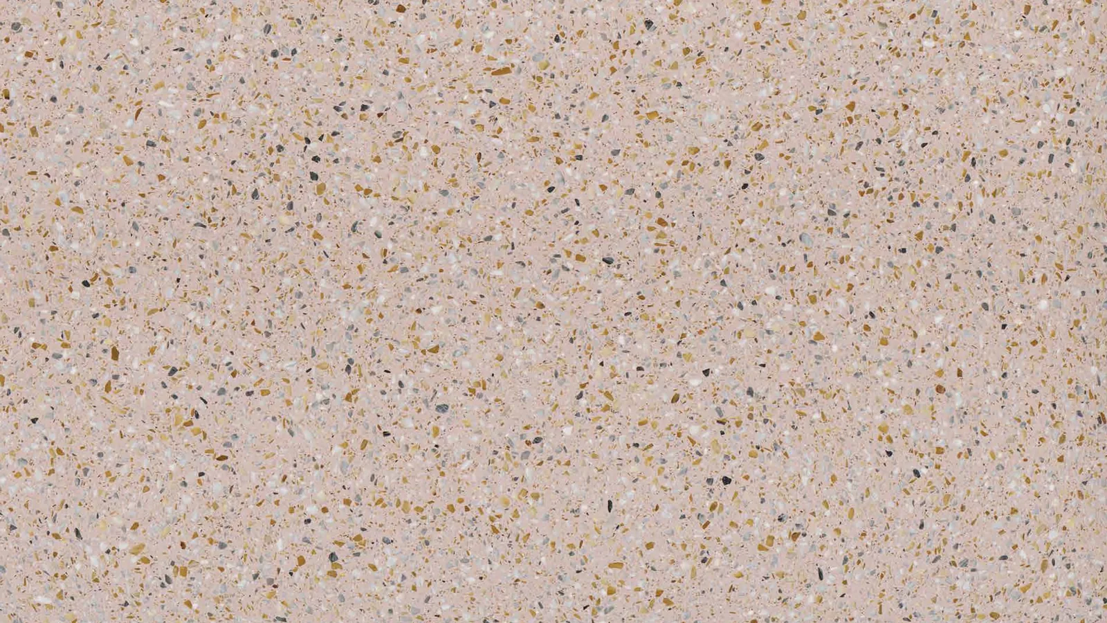 Peach Beige Fine Multicolor-Speckled Sintered Stone Slab for Catering Spaces