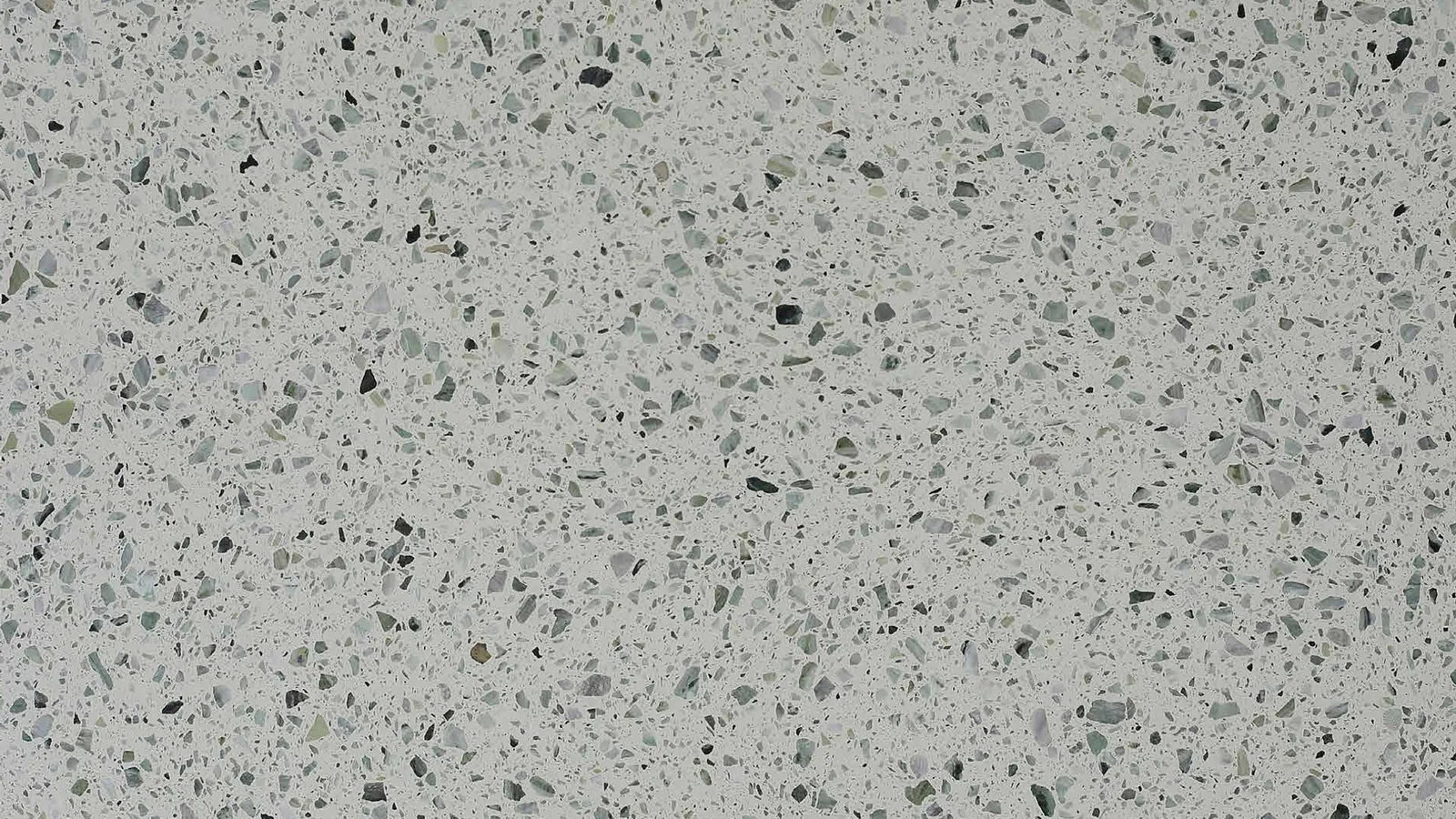 Sage Gray Medium-Stone-Chip Sintered Stone Slab for Business Spaces