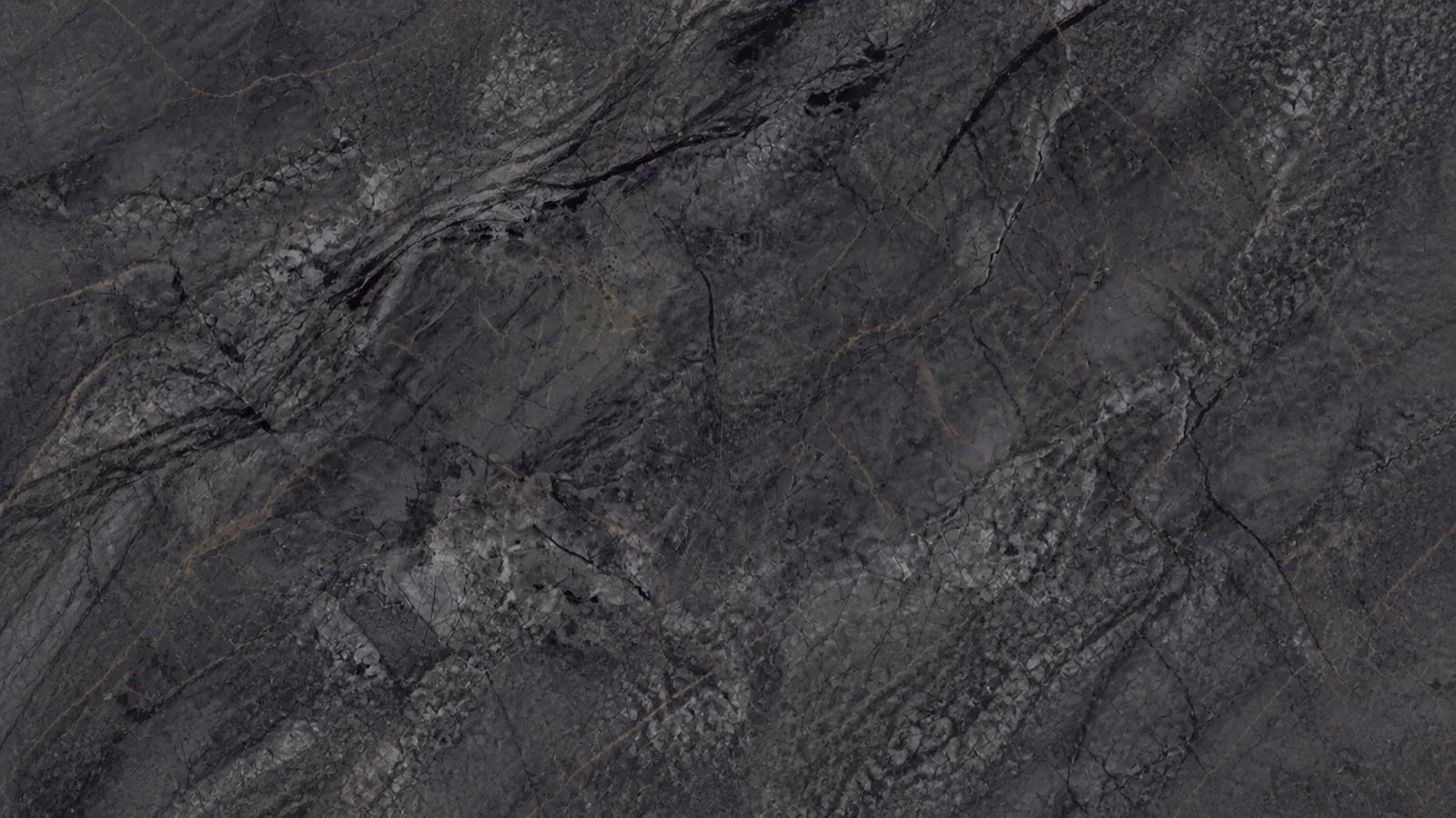 Black Moss Shadow Sintered Stone Slab for Lobby Backdrop Walls