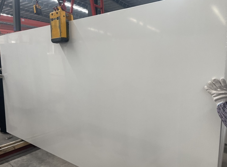 Pure White Artificial Quartz Slabs