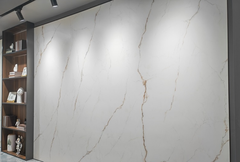 Tianshan White Artificial Sintered Stone Slabs
