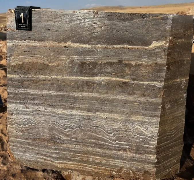 Silver Travertine Premium Blocks For Flooring or Wall