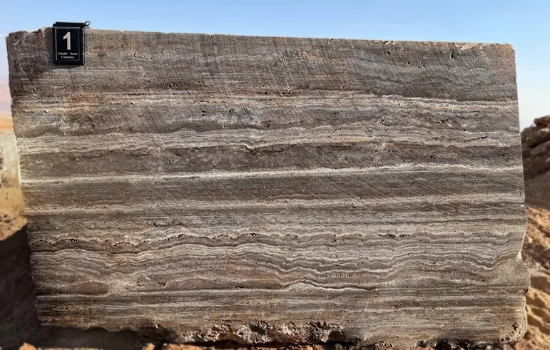 Silver Travertine Premium Blocks For Flooring or Wall thumbnail 3