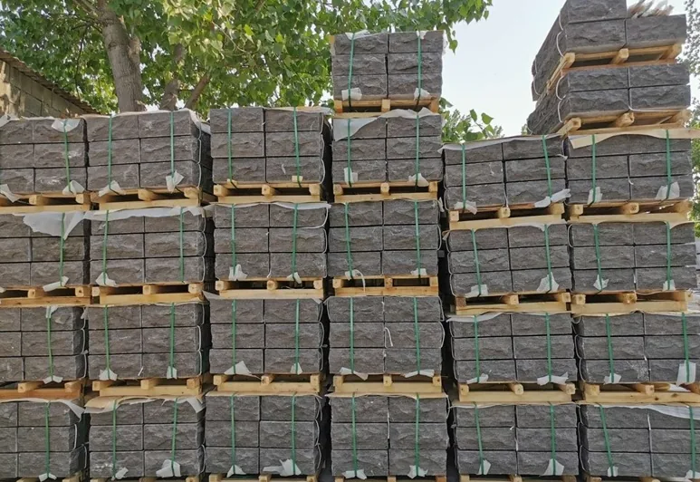 Grey Limestone Blocks for Flooring or Wall thumbnail 4