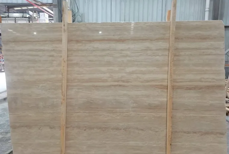 Beige Travertine Slabs For Flooring or Hotel decoration thumbnail 3