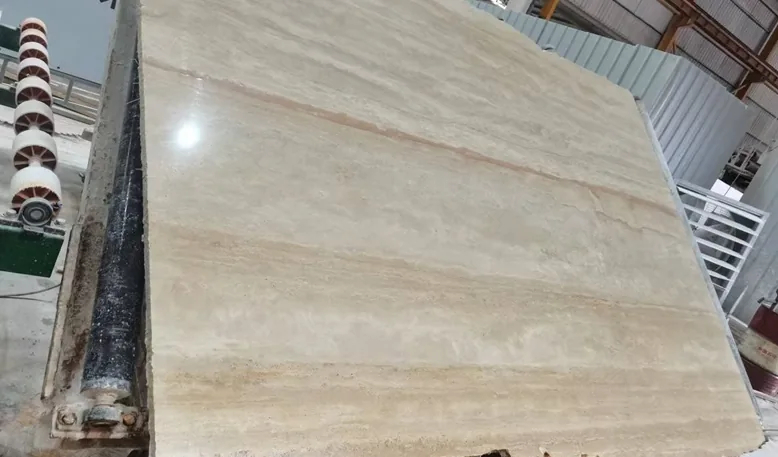Beige Travertine Slabs For Flooring or Hotel decoration thumbnail 2