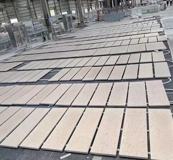Beige Gold Limestone Slabs For Flooring or Wall thumbnail 3
