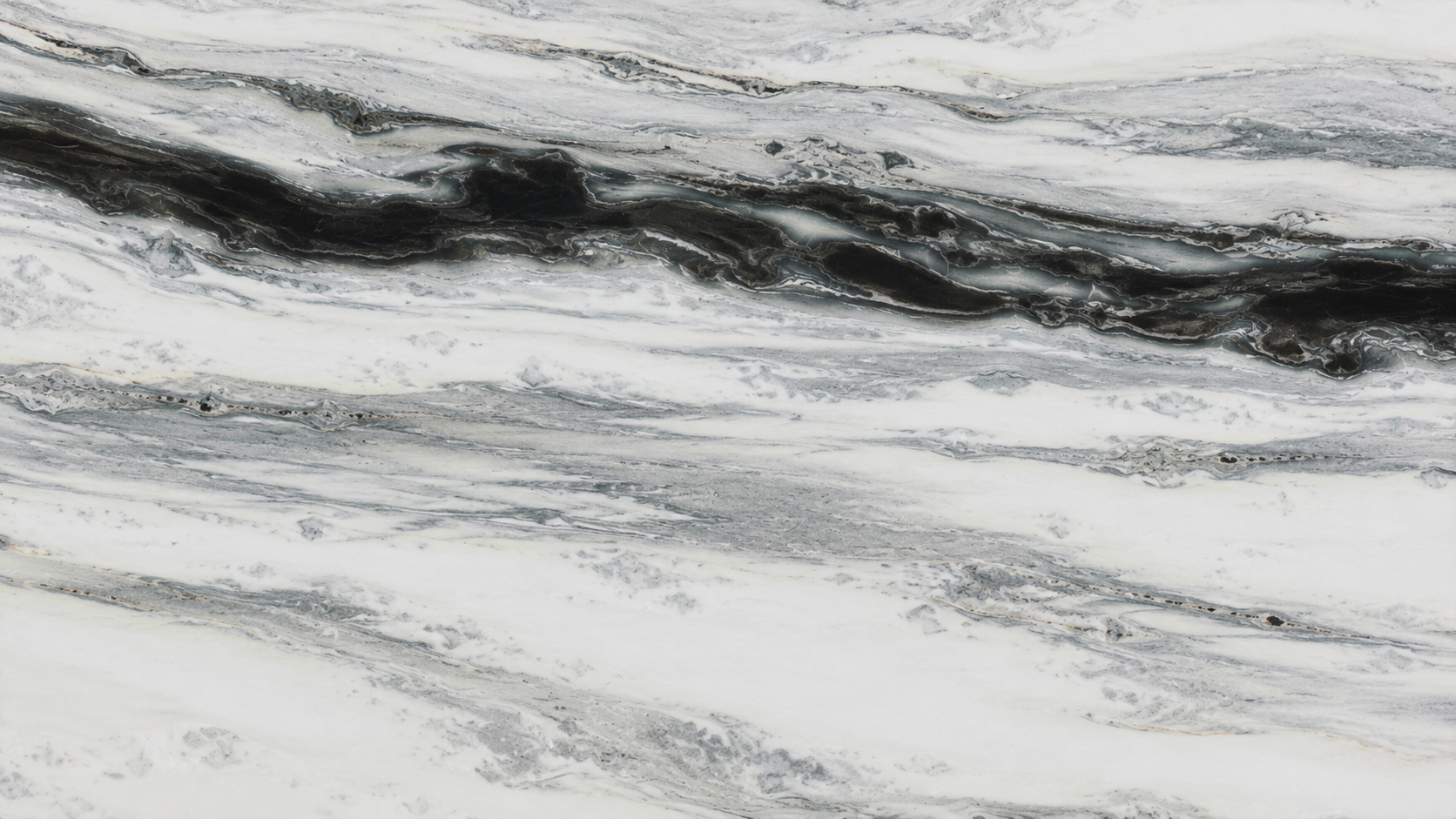 Panda White Natural Quartzite Slabs thumbnail 4